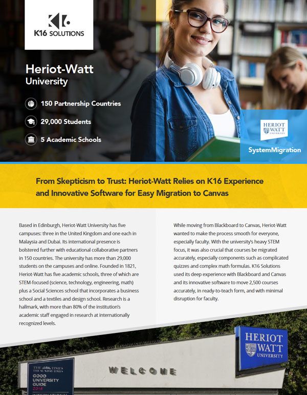 K16 Solutions Times Higher Education (THE)